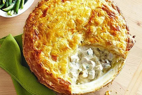 Mini Chicken and Mushroom Pies