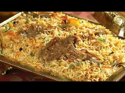 Kacche Gosht Ki Biryani