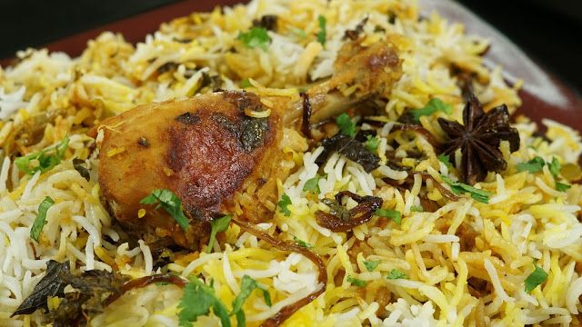 Street Style Chicken Biryani